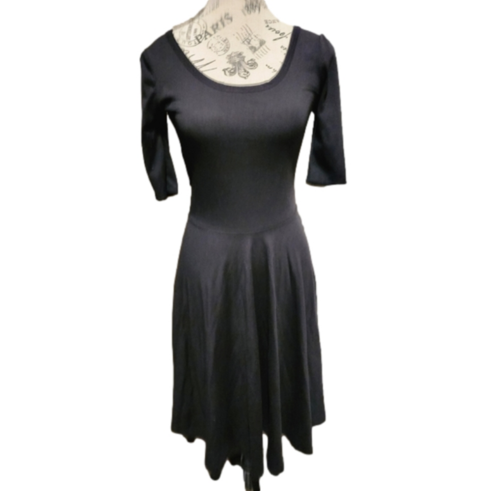 Lularoe Nicole Dress XX-Small Black